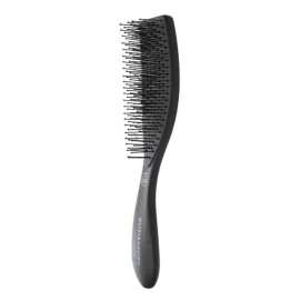 Olivia Garden Essential Style Blend Medium Hair Bristle Brush - Black