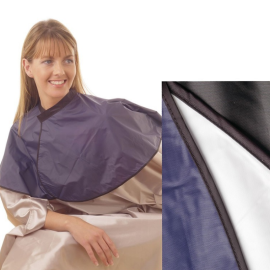 Hair Tools Pvc Shoulder Cape White