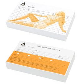 Record Cards - SprayTan x100