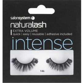 Salon System Naturalash Strip Lashes - 146 Black (INTENSE)