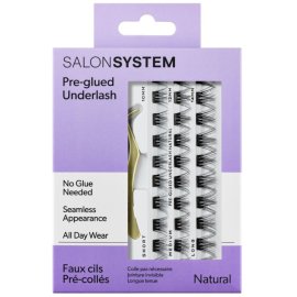 Salon System Underlash Pre Glued Kit - Natural