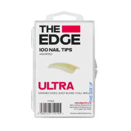 The Edge Nails ULTRA Nail Tips - (100 Assorted Pack)