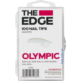 The Edge Nails OLYMPIC Nail Tips - (100 Assorted Pack)