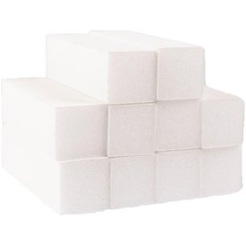 The Edge Standard White Sanding Block 4-Way 10pk