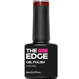 The Edge Gel Polish 8ml- The Ruby Glitter