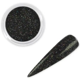 Black Holographic Glitter 6g (Silent Night)