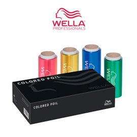 Wella Hair Foil 4 Rolls - Coloured Foil 12cm x 50m