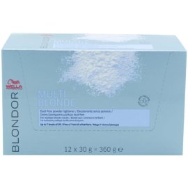 Wella Blondor Multi Blonde Lightening Powder Sachets - 7 Lift 30g (Box of 12)