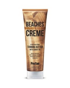 Pro Tan Beaches & Creme Ultra Rich Dark Tanning Butter with Carrot Oil 250ml (2023)