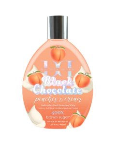 Tan Incorporated Double Dark Black Chocolate Peaches & Cream Bottle 400ml (2023)