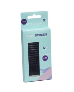 The Eyelash Emporium Full Screen Tray Lashes D Curl 0.07 Mixed Lengths