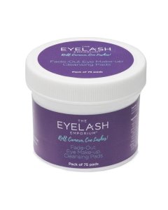 The Eyelash Emporium Fade Out Eye Makeup Cleansing Pads (Tub x75 Pads)