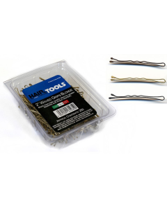 Hair Tools 2” Waved Grips Blonde (Box Of 250) 
