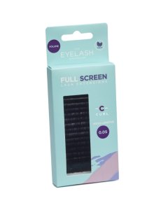 The Eyelash Emporium Full Screen Tray Lashes C Curl 0.05 Mixed Lengths