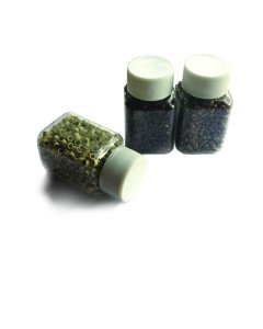 5mm Silicone Micro Beads - Blonde x200