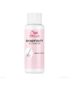 Wella Professionals Shinefinity Activator Brush & Bowl 2% 60ml