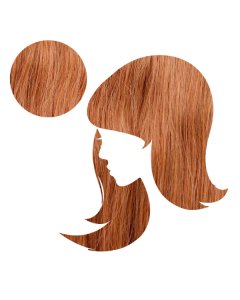 22" Deluxe Weft *8 Medium Brown