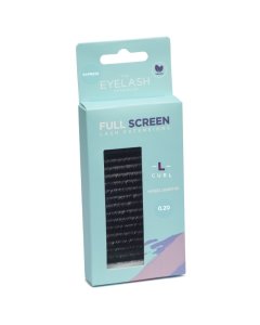The Eyelash Emporium Full Screen Tray Lashes L Curl 0.20 Mixed Lengths