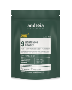 Andreia Professional Power Blonde Green Lightening Powder 9 - 500g
