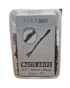 Flex360 2.5" Matte Wavy Grips x250 - Black