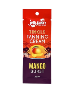 Jellybean Tingle Tanning Cream - Mango Burst Sachet 20ml