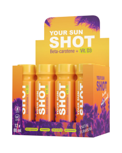 Your Sun Shot Exoctic Tanning Drink (Box of 12)