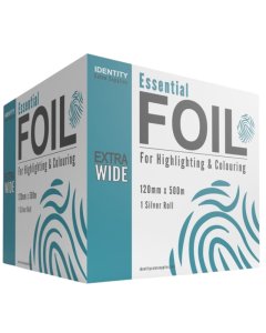 Identity Wide Foil 120mm x 500m - Silver
