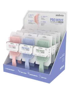 Andreia Professional Pro Wave Detangler Brush - Display Stand
