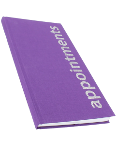 Agenda Appointment Book 3 Column Stone Grey