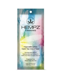 Hempz Hypoallergenic Dark Tan Maximiser Sachet 15ml (2023)