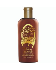 Body Butter Intensifying Tanning Body Oil Bottle 180ml (2023)