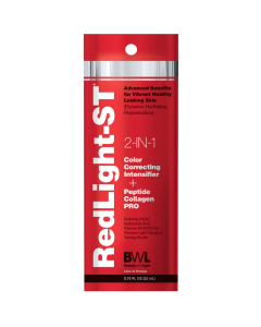 BWL Red Light-ST 2IN1 Color Correcting Intensifier + Peptide Collagen Pro Sachet 22ml (2025)