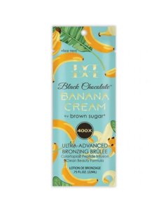 Tan Incorporated Double Dark Black Chocolate Banana Cream Sachet 22ml (2023)