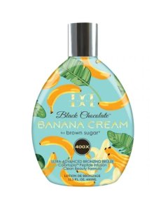 Tan Incorporated Double Dark Black Chocolate Banana Cream Bottle 400ml (2023)