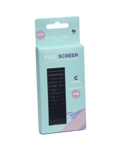 The Eyelash Emporium Full Screen Tray Lashes C Curl 0.18 Mixed Lengths