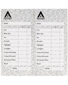 Check Leaf Pads Grey 12 x 100 Pack