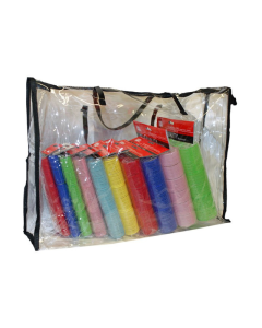 Hair Tools Cling Rollers & Carry Bag