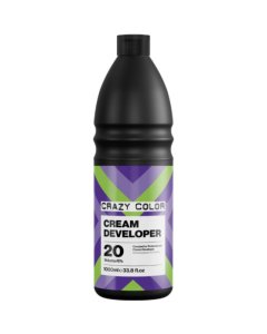 Crazy Color Cream Developer 6% 20 Volume 1000ml