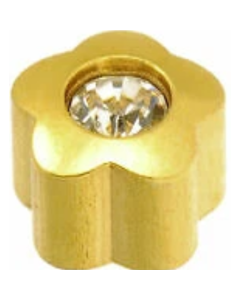 Caflon Gold Regular Flowerstone (April) Pk12