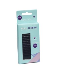 The Eyelash Emporium Full Screen Tray Lashes D Curl 0.05 Mixed Lengths