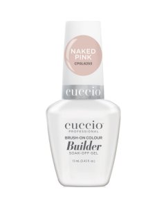 Cuccio Brush On Builder Gel With Calcium LED/UV 13ml - Naked Pink