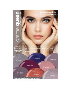 Cuccio Powder Polish 14g (0.5oz) Drama Queen Collection Pk8