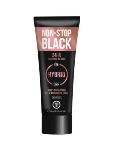 Power Tan Non-Stop Black (DHA Free) Hybrid Bronzing Butter Bottle 250ml (2023)