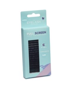 The Eyelash Emporium Full Screen Tray Lashes C Curl 0.20 Mixed Lengths