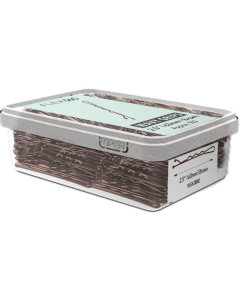 Flex360 2.5" Gloss Wavy Grips x500 - Brown