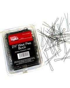 Hair Tools 2.5" Wave Pins Black x1000