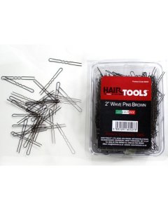 Hair Tools 2" Wave Pins Brown x1000