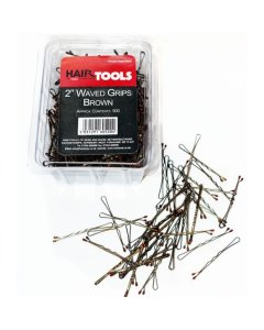 Hair Tools 2" Waved Grips Brown (500)