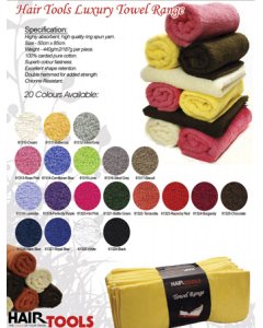 Hair Tools Towels Red (12 pk)