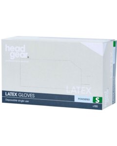 Head Gear Latex Gloves (Powdered) Small